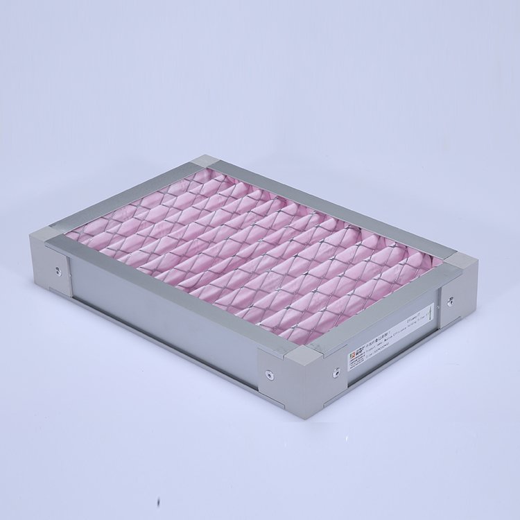 F7 中效板式折疊過濾器